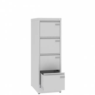 ASM Arkivskab dybde 630mm 4 skuffer RAL7035