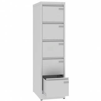 ASM Arkivskab dybde 630mm 5 skuffer RAL7035