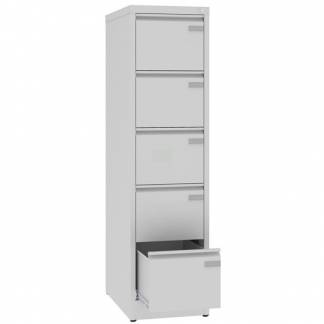 ASM Arkivskab dybde 630mm 5 skuffer RAL7035