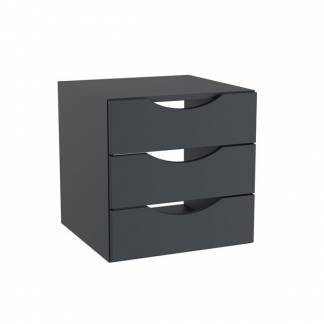 Skuffeindsats DNA, Antracit med &aring;bne h&aring;ndtag