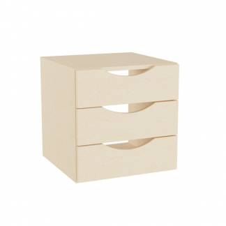 Skuffeindsats DNA, Birk med &aring;bne h&aring;ndtag