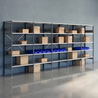 Lagerreol &Aring;ben V06 2100x5000x600 Galv