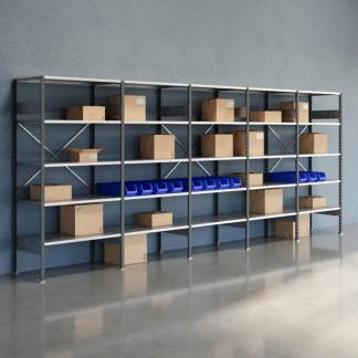 Lagerreol &Aring;ben V06 2100x5000x600 Galv