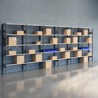 Lagerreol &Aring;ben V06 2100x6000x300 Galv