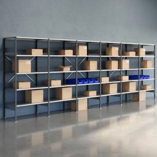 Lagerreol &Aring;ben V06 2100x6000x600 Galv