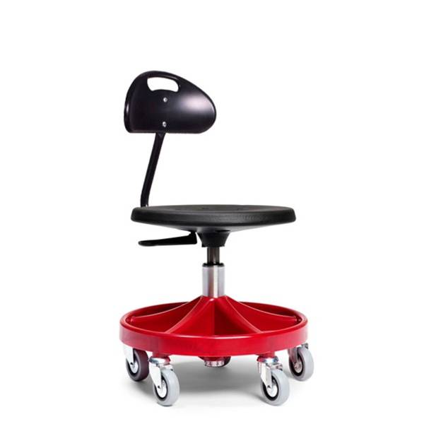Mont&oslash;rstol All-round model 2134 R&oslash;d med rygst&oslash;tte