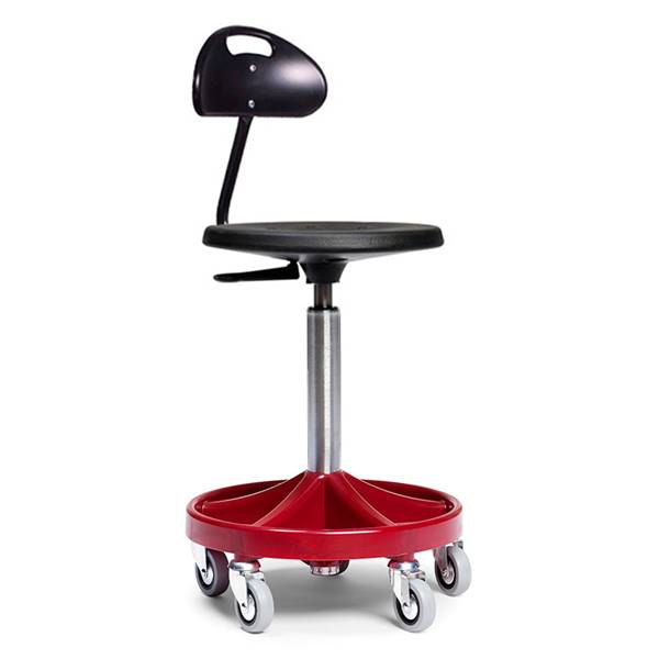 Mont&oslash;rstol All-round model 3134 R&oslash;d med rygst&oslash;tte
