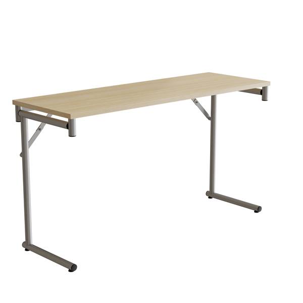 Klapbord Silhuett 1300x450mm,Birk laminat og alugr&aring;t stel