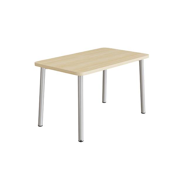 Bord Add 590, 1200x700 mm h&oslash;jde 720 mm med lydabsorberende birk laminat, alu stel