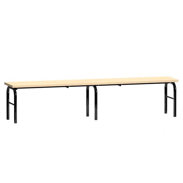 Fritst&aring;ende b&aelig;nk i birk laminat, bredde 2000 mm