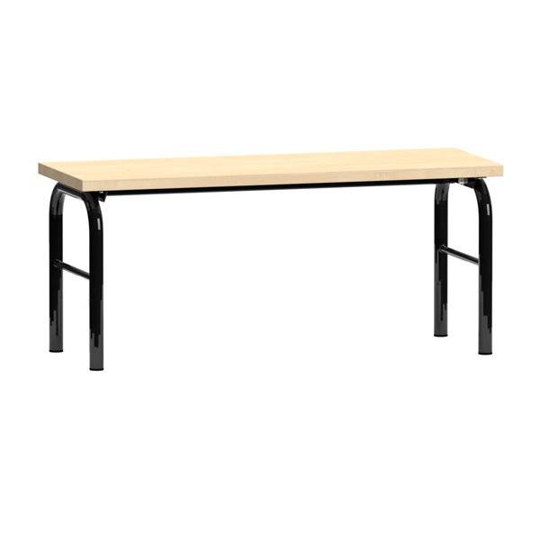 Fritst&aring;ende b&aelig;nk i birk laminat, bredde 1000 mm