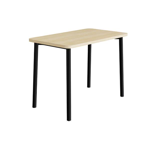 Bord Add 590, 1200x700 mm h&oslash;jde 900 mm med birk laminat, sort stel