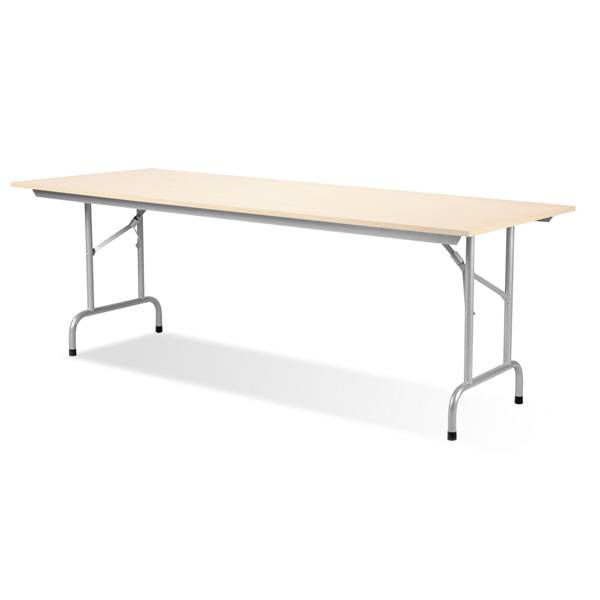 Bord Rico, Ahorn 1600x800 mm, Alugr&aring;t understel