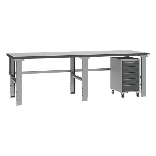 Fileb&aelig;nk komb. 3 2500x800 mm