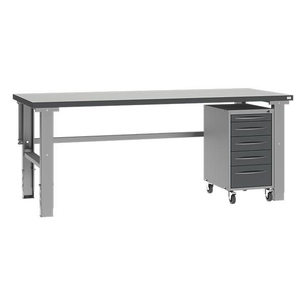 Fileb&aelig;nk komb. 3, 2000x800 mm