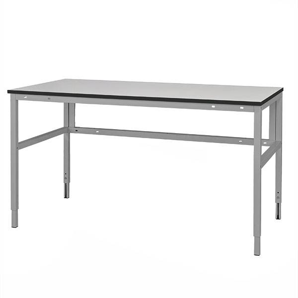 Arbejdsbord Let H-stel 1200x620 mm HPL bordplade
