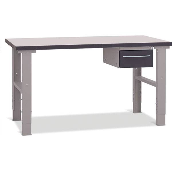 Fileb&aelig;nk 1500x800 mm inkl. enkeltskuffe