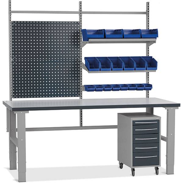 Fileb&aelig;nk komb. 2 1500x800 mm