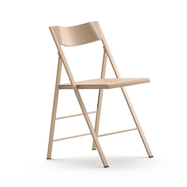 Klapstol Mini Ecru beige, 2-pak