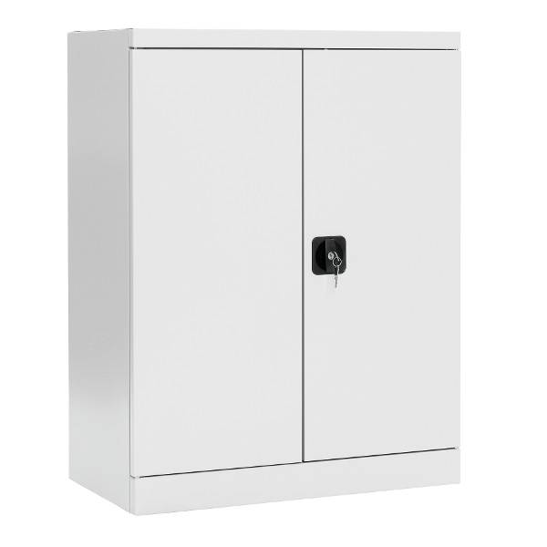 Kontorskab/Opbevaringskab i st&aring;l - SMK 1040x1000x435 mm